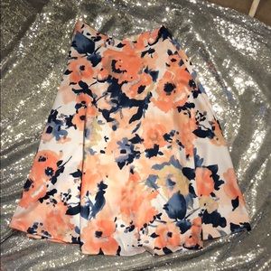 Floral Flare skirt